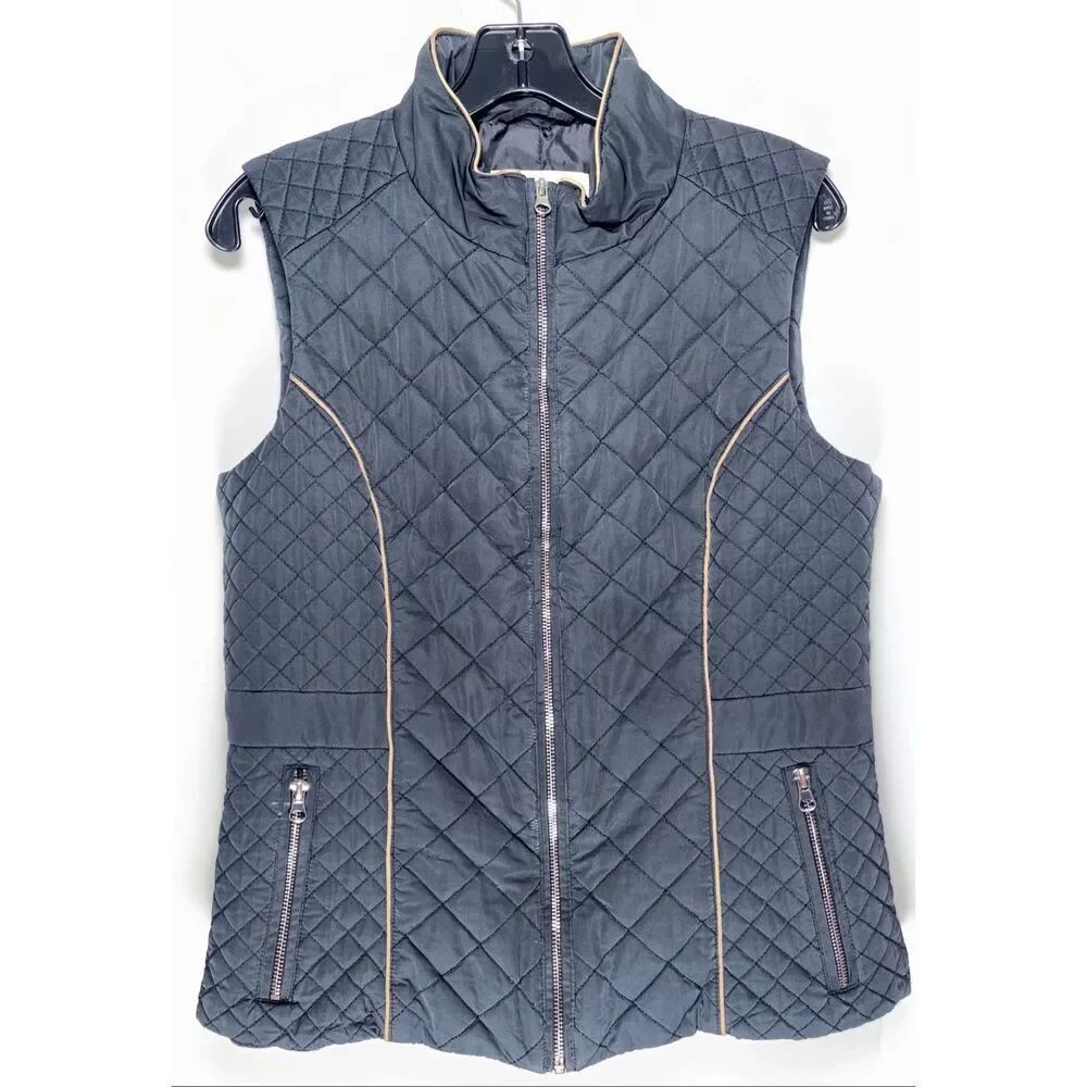 New York and Company black vest size medium